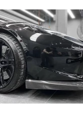 Carbonado CFRP AP Style Front Lip Ferrari 458 Coupe | Spyder 2010-2015                                     - CF9501AP.FL - Image 6