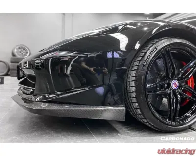 Carbonado CFRP AP Style Front Lip Ferrari 458 Coupe | Spyder 2010-2015 - CF9501AP.FL