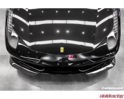 Carbonado CFRP AP Style Front Lip Ferrari 458 Coupe | Spyder 2010-2015 - CF9501AP.FL