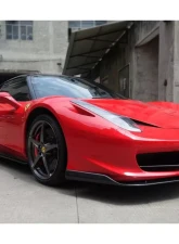 Carbonado CFRP AV Style Front Lip Ferrari 458 Coupe | Spyder 2010-2015                                     - CF9501AV.FL - Image 13