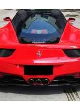 Carbonado FGCF AV Style Rear Lip Ferrari 458 Coupe | Spyder 2010-2015                                     - FGCF9501AV.RD - Image 11