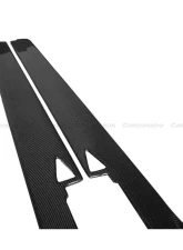 Carbonado CFRP AV Style Side Skirts Ferrari 458 Coupe | Spyder 2010-2015                                     - CF9501AV.SS - Image 2