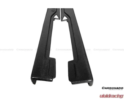 Carbonado CFRP AV Style Side Skirts Ferrari 458 Coupe | Spyder 2010-2015 - CF9501AV.SS