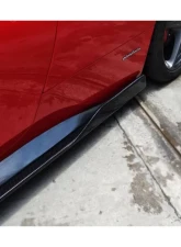 Carbonado CFRP AV Style Side Skirts Ferrari 458 Coupe | Spyder 2010-2015                                     - CF9501AV.SS - Image 5