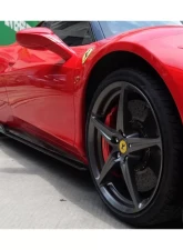Carbonado CFRP AV Style Side Skirts Ferrari 458 Coupe | Spyder 2010-2015                                     - CF9501AV.SS - Image 8
