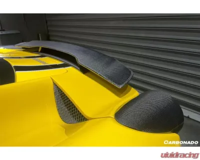 Carbonado Carbon Fiber VT Style Trunk Spoiler for Ferrari 458 Coupe 2010-2015 - CF9501NVT-W
