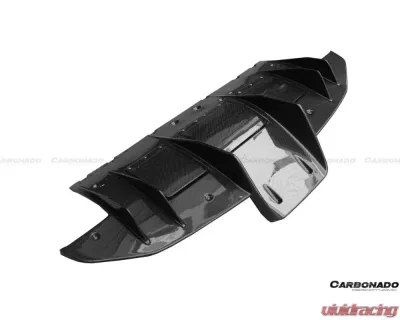 Carbonado CFRP OE Style Rear Lip Ferrari 458 Speciale 2010-2015 - CF9501OE-SPEC.RD