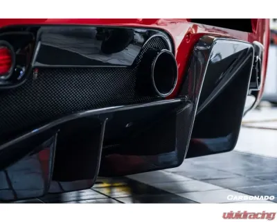Carbonado CFRP OE Style Rear Lip Ferrari 458 Speciale 2010-2015 - CF9501OE-SPEC.RD