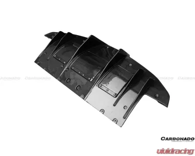 Carbonado CFRP OE Style Rear Lip Ferrari 458 Speciale 2010-2015 - CF9501OE-SPEC.RD