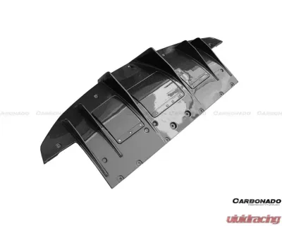 Carbonado CFRP OE Style Rear Lip Ferrari 458 Speciale 2010-2015 - CF9501OE-SPEC.RD