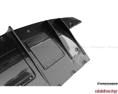 Carbonado CFRP OE Style Rear Lip Ferrari 458 Speciale 2010-2015 - CF9501OE-SPEC.RD