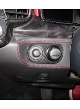 Carbonado DryFGCF OE Style DRY Light Switch Patch Ferrari 458 Coupe | Spyder 2010-2015                                     - DRYCF9501OE.LSC - Image 7