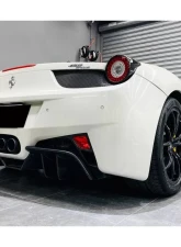 Carbonado CFRP OE Style Brake Lights Covers Ferrari 458 Coupe | Spyder 2010-2015                                     - CF9501R-BLC - Image 12