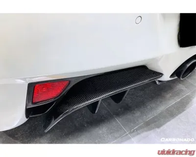 Carbonado CFRP OE Style Brake Lights Covers Ferrari 458 Coupe | Spyder 2010-2015 - CF9501R-BLC