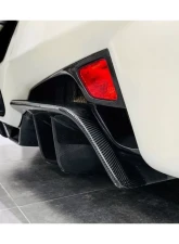 Carbonado CFRP OE Style Brake Lights Covers Ferrari 458 Coupe | Spyder 2010-2015                                     - CF9501R-BLC - Image 5