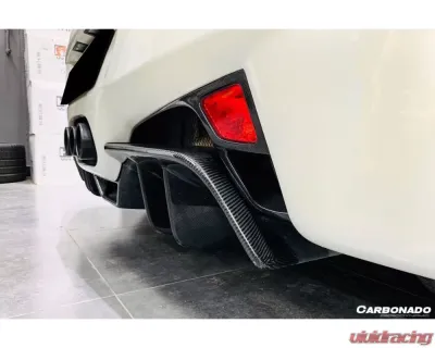 Carbonado CFRP OE Style Brake Lights Covers Ferrari 458 Coupe | Spyder 2010-2015 - CF9501R-BLC