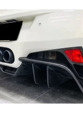 Carbonado CFRP OE Style Brake Lights Covers Ferrari 458 Coupe | Spyder 2010-2015                                     - CF9501R-BLC - Image 6