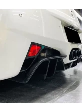 Carbonado CFRP OE Style Brake Lights Covers Ferrari 458 Coupe | Spyder 2010-2015                                     - CF9501R-BLC - Image 8