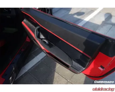Carbonado CFRP OE Style Door Panel Interior Ferrari 458 Coupe | Spyder 2010-2015 - CF9501R-DRC