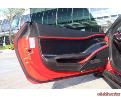 Carbonado CFRP OE Style Door Panel Interior Ferrari 458 Coupe | Spyder 2010-2015 - CF9501R-DRC