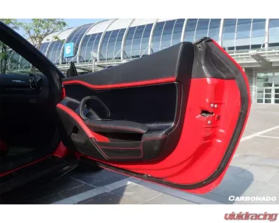 Carbonado CFRP OE Style Door Panel Interior Ferrari 458 Coupe | Spyder 2010-2015 - CF9501R-DRC