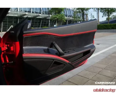 Carbonado CFRP OE Style Door Panel Interior Ferrari 458 Coupe | Spyder 2010-2015 - CF9501R-DRC