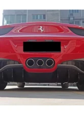 Carbonado CFRP OE Style Rear Diffuser Ferrari 458 Coupe | Spyder 2010-2015                                     - CF9501R-RD - Image 5