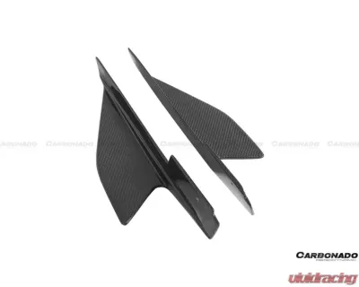 Carbonado CFRP Speciale Style Side Skirts Canards Ferrari 458 Coupe | Spyder 2010-2015 - CF9501SP-SSCRD