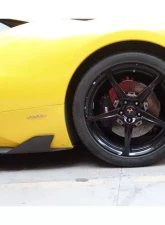 Carbonado CFRP Speciale Style Side Skirts Canards Ferrari 458 Coupe | Spyder 2010-2015                                     - CF9501SP-SSCRD - Image 8
