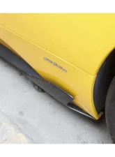Carbonado CFRP Speciale Style Side Skirts Canards Ferrari 458 Coupe | Spyder 2010-2015                                     - CF9501SP-SSCRD - Image 10