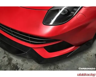 Carbonado CFRP DC Style Front Lip for Ferrari F12 Berlinetta 2012-2017 - CF9502DMC-FL
