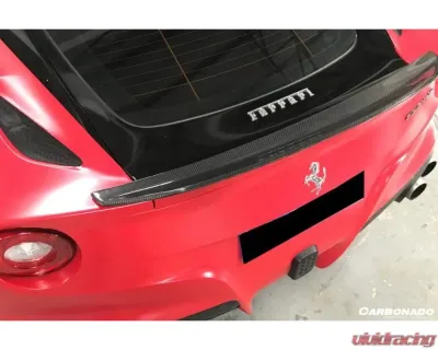 Carbonado Carbon Fiber DC Style Trunk Spoiler for Ferrari F12 Berlinetta 2012-2017 - CF9502DMC-TS