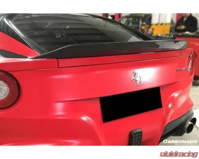 Carbonado Carbon Fiber DC Style Trunk Spoiler for Ferrari F12 Berlinetta 2012-2017 - CF9502DMC-TS