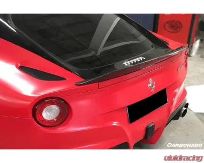 Carbonado Carbon Fiber DC Style Trunk Spoiler for Ferrari F12 Berlinetta 2012-2017 - CF9502DMC-TS