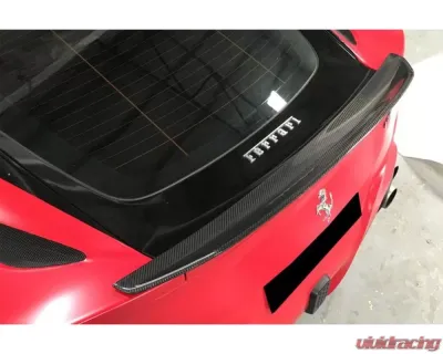 Carbonado Carbon Fiber DC Style Trunk Spoiler for Ferrari F12 Berlinetta 2012-2017 - CF9502DMC-TS