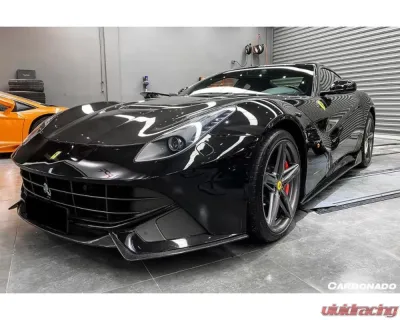 Carbonado CFRP RS Style Front Lip for Ferrari F12 Berlinetta 2012-2017 - CF9502RZS-FL