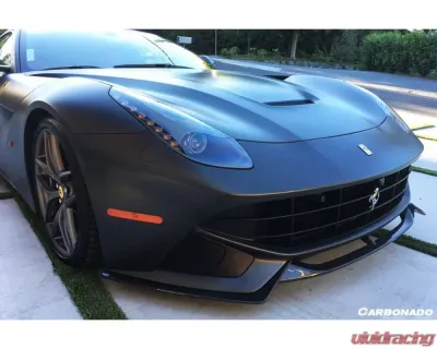 Carbonado CFRP RS Style Front Lip for Ferrari F12 Berlinetta 2012-2017 - CF9502RZS-FL