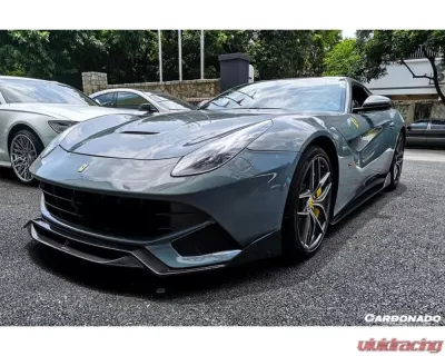 Carbonado CFRP RS Style Front Lip for Ferrari F12 Berlinetta 2012-2017 - CF9502RZS-FL