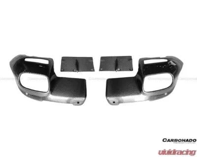 Carbonado CFRP RS Style Rear Diffuser Ferrari F12 Berlinetta 2012-2017 - CF9502RZS-RD