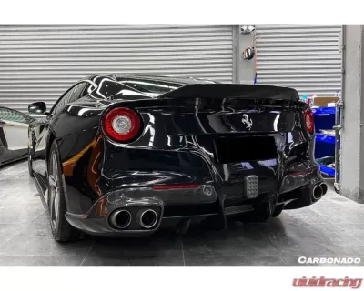 Carbonado CFRP RS Style Rear Diffuser Ferrari F12 Berlinetta 2012-2017 - CF9502RZS-RD