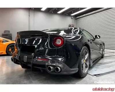 Carbonado CFRP RS Style Rear Diffuser Ferrari F12 Berlinetta 2012-2017 - CF9502RZS-RD
