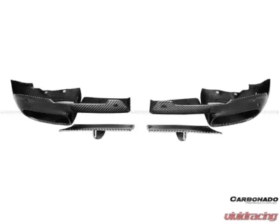 Carbonado CFRP RS Style Rear Diffuser Ferrari F12 Berlinetta 2012-2017 - CF9502RZS-RD
