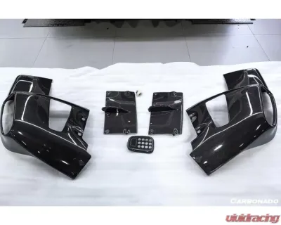 Carbonado CFRP RS Style Rear Diffuser Ferrari F12 Berlinetta 2012-2017 - CF9502RZS-RD