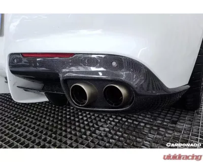 Carbonado CFRP RS Style Rear Diffuser Ferrari F12 Berlinetta 2012-2017 - CF9502RZS-RD