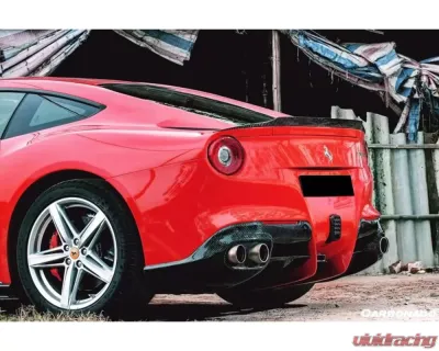 Carbonado CFRP RS Style Trunk Spoiler for Ferrari F12 Berlinetta 2012-2017 - CF9502RZS-TS