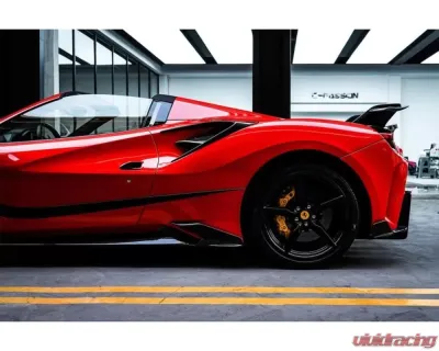 Carbonado CFRP MSY Style Door Handle Ferrari 488 GTB | Spyder 2015-2019 - CF9503MSY-DHC