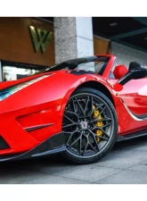 Carbonado CFRP MSY Style Side Air Intake Flaps Ferrari 488 GTB | Spyder 2015-2019                                     - CF9503MSY-AIF - Image 12