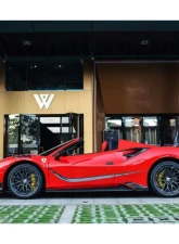 Carbonado CFRP MSY Style Door Handle Ferrari 488 GTB | Spyder 2015-2019                                     - CF9503MSY-DHC - Image 8