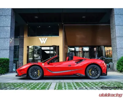 Carbonado CFRP MSY Style Door Handle Ferrari 488 GTB | Spyder 2015-2019 - CF9503MSY-DHC