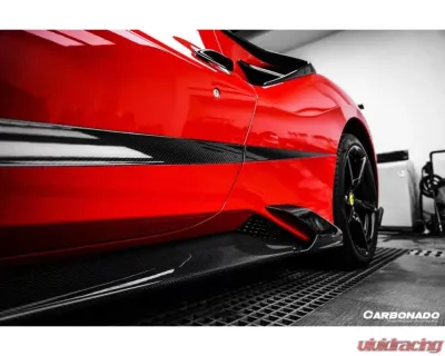 Carbonado CFRP MSY Style Door Handle Ferrari 488 GTB | Spyder 2015-2019 - CF9503MSY-DHC